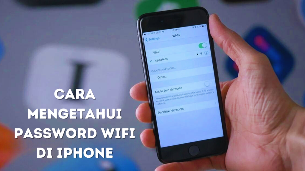 Cara Mengetahui Password Wifi di iPhone