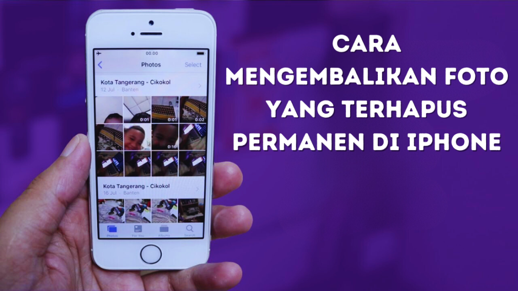 Cara Mengembalikan Foto yang Terhapus Permanen