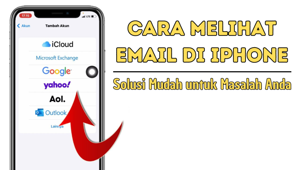 Cara Melihat Email di iPhone