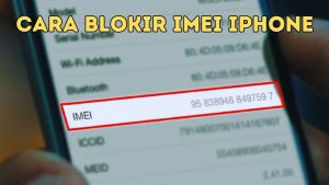 Cara Blokir IMEI iPhone