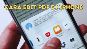 Cara Edit PDF di iPhone