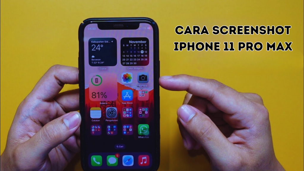 Cara Screenshot iPhone 11 Pro Max