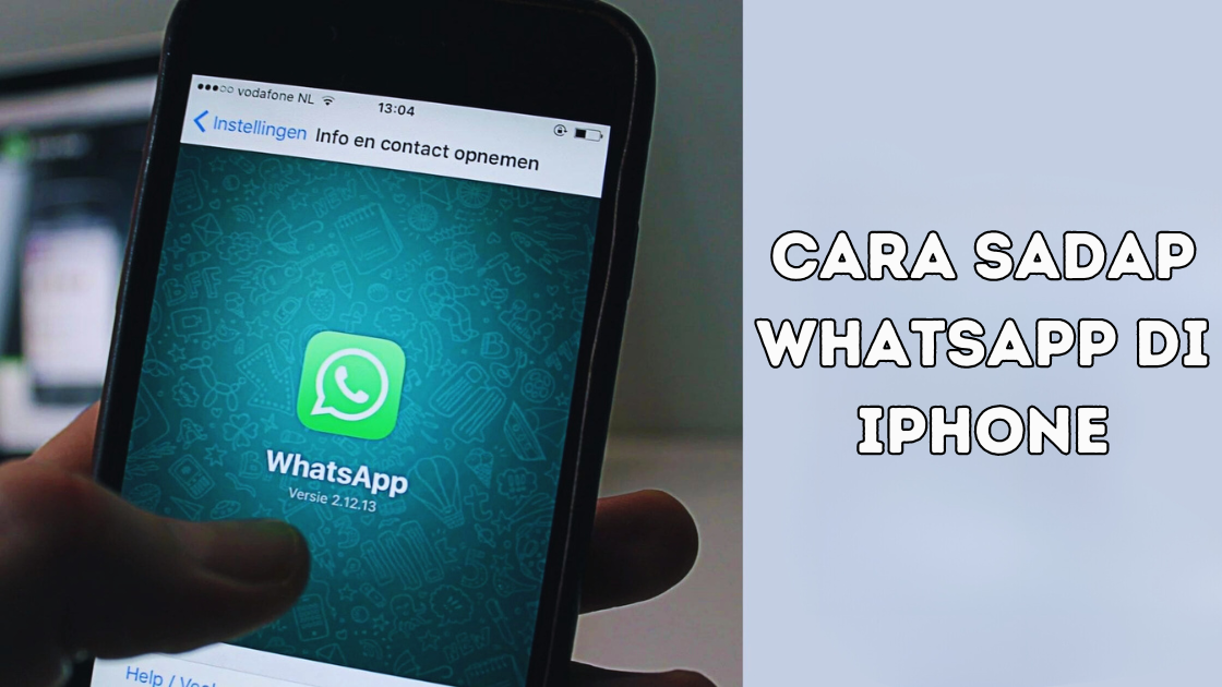 Cara Sadap WhatsApp di iPhone