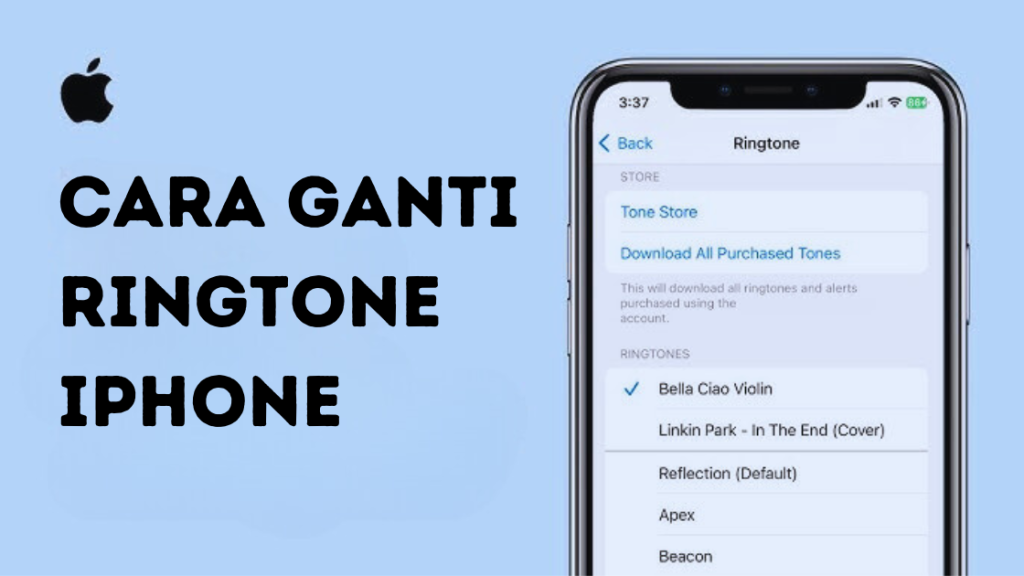 Cara Ganti Ringtone iPhone