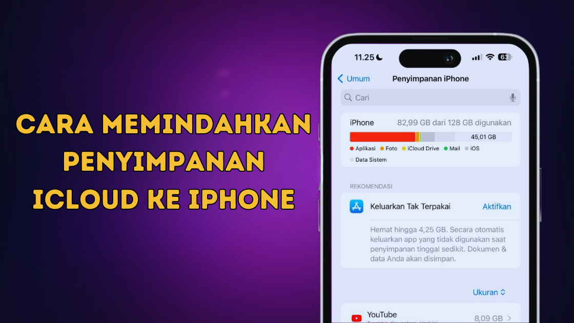 Cara Memindahkan Penyimpanan iCloud ke iPhone