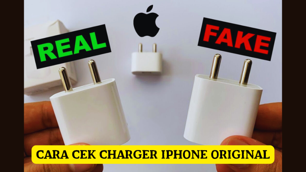 Cara Cek Charger iPhone Original