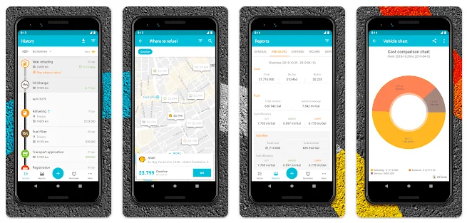 aplikasi drivvo aplikasi android unutuk melacak pengeluaran, perbaikan, dan konsumsi bahan bakar mobil