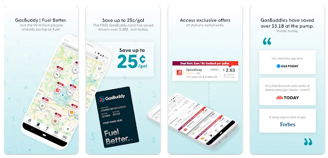 aplikasi gasbuddy untuk mengetahui harga bahan bakar di sekitar