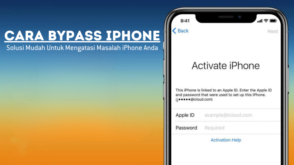 Cara Bypass iPhone