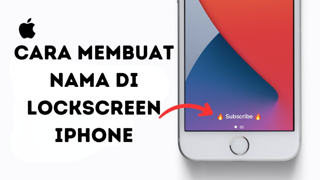 Cara Membuat Nama di Lockscreen iPhone