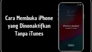 Membuka iPhone yang Dinonaktifkan Tanpa iTunes