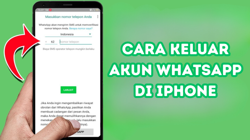 Cara Keluar Akun WhatsApp di iPhone