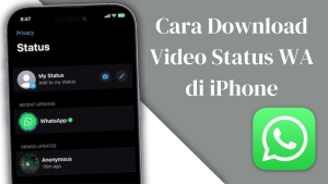 Cara Download Video Status WA