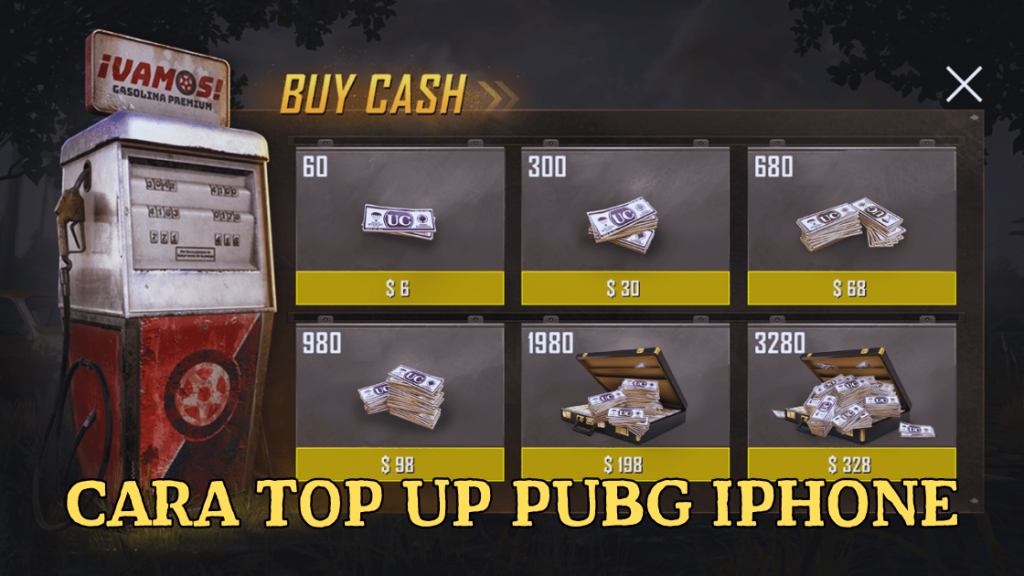 Cara Top Up PUBG iPhone