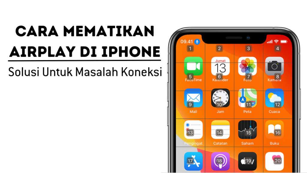 Cara Mematikan Airplay di iPhone