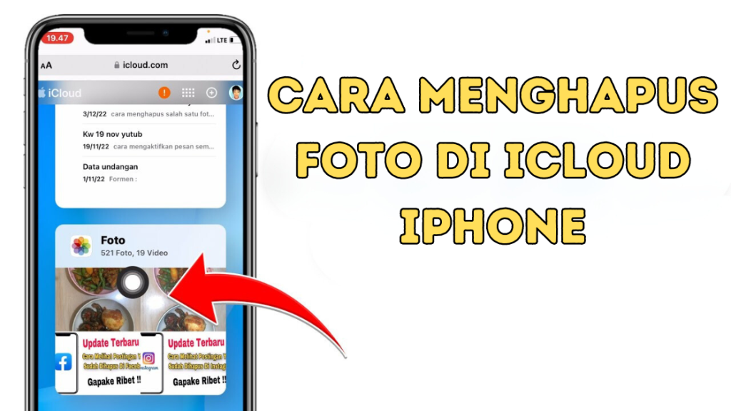 Cara Menghapus Foto di iCloud iPhone