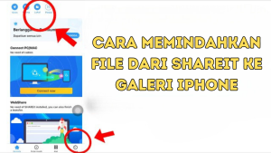 Memindahkan File dari Shareit ke Galeri