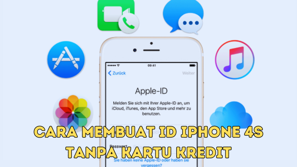 Cara Membuat ID iPhone 4S