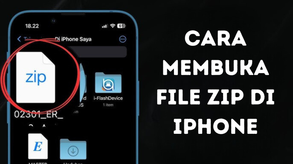 Cara Membuka File Zip di iPhone