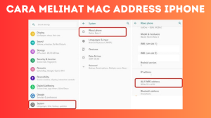 Cara Melihat Mac Address iPhone