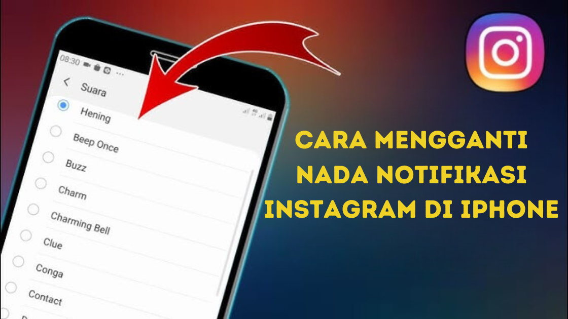 Cara Mengganti Nada Notifikasi Instagram