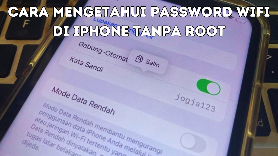 Cara Mengetahui Password Wifi di iPhone