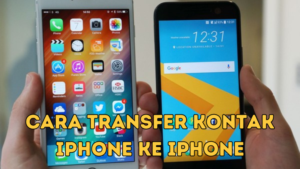 Cara Transfer Kontak iPhone ke iPhone