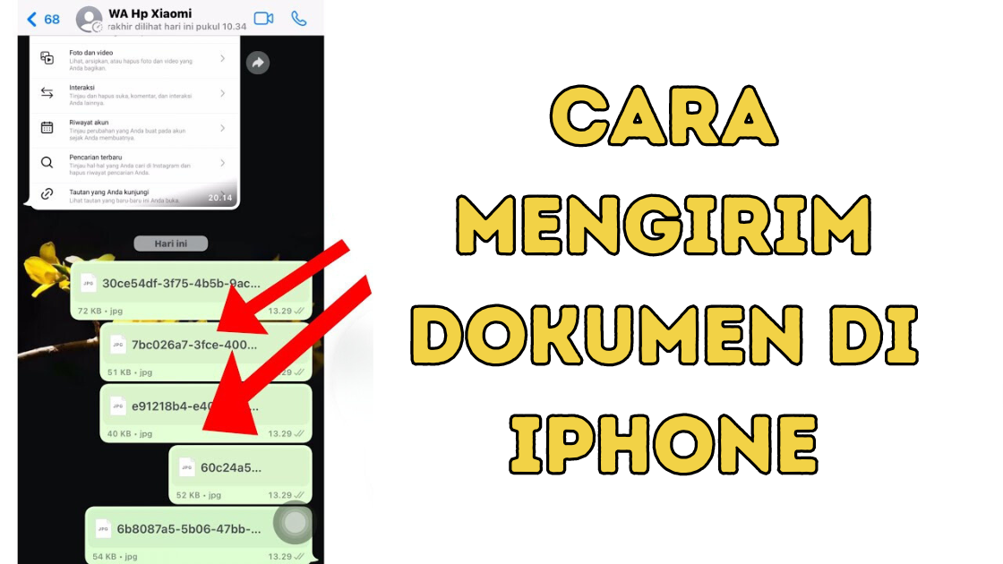 Cara Mengirim Dokumen di iPhone