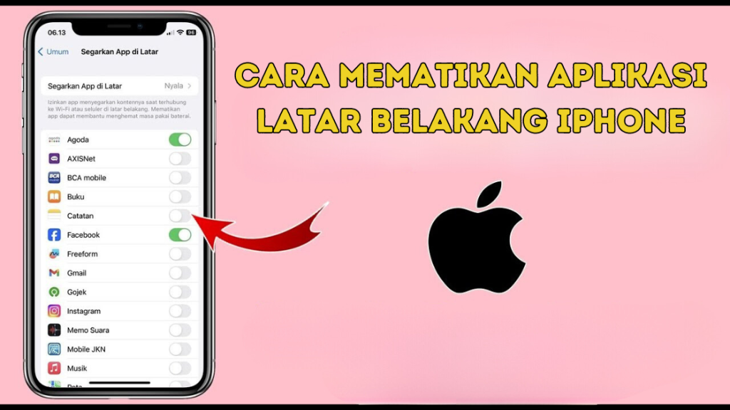 Cara Mematikan Aplikasi Latar Belakang iPhone