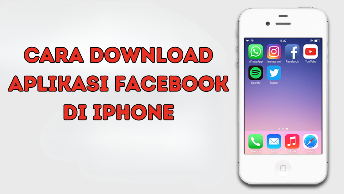 Cara Download Aplikasi Facebook di iPhone