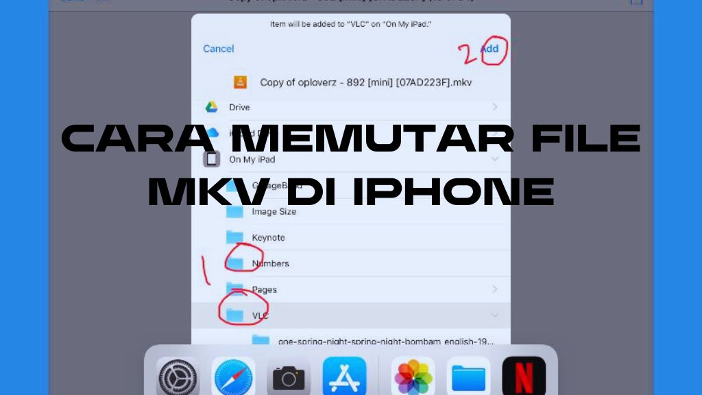 Cara Memutar File MKV di iPhone