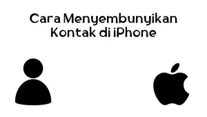 Cara Menyembunyikan Kontak di iPhone