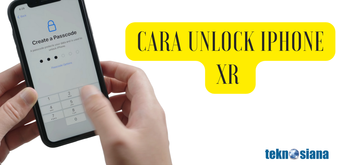 Cara Unlock iPhone XR