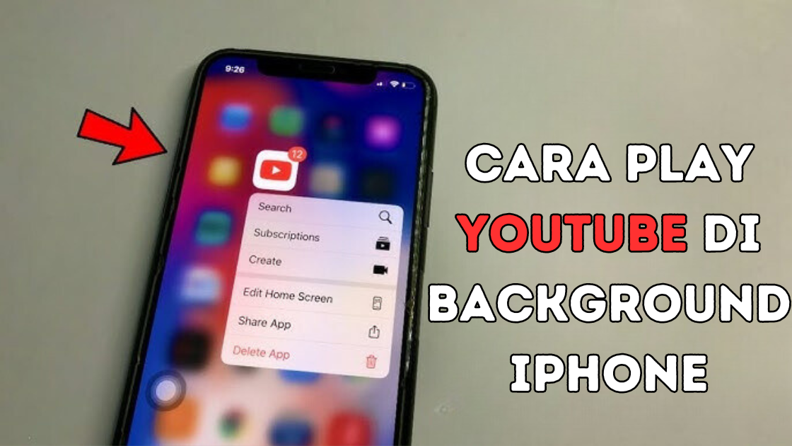 Cara Play YouTube di Background iPhone