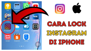 Cara Lock Instagram di iPhone