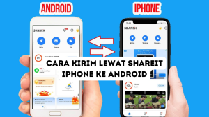 Lewat Shareit iPhone ke Android