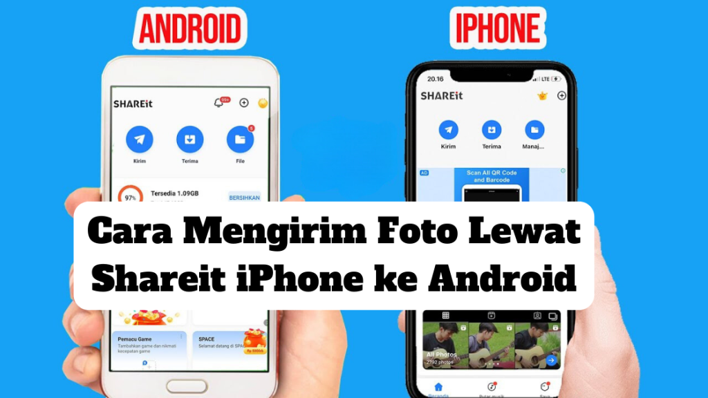 Cara Mengirim Foto Lewat Shareit