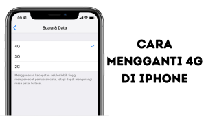 Cara Mengganti 4G di iPhone