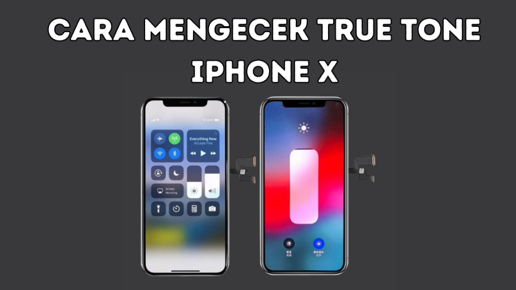 Cara Mengecek True Tone iPhone X