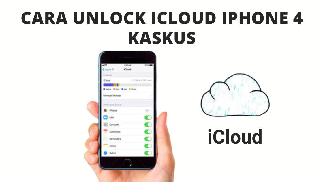 Cara Unlock iCloud iPhone 4 Kaskus