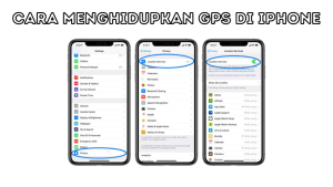 Cara Menghidupkan GPS di iPhone