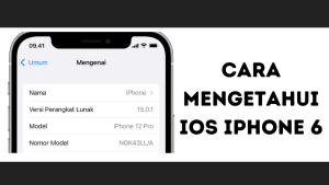 Cara Mengetahui iOS iPhone