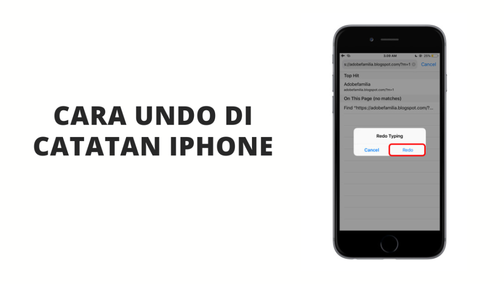 Cara Undo Di Catatan iPhone