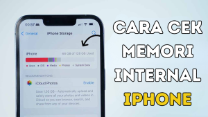 Cara Cek Memori Internal iPhone