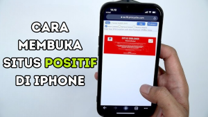 Cara Membuka Situs Positif di iPhone