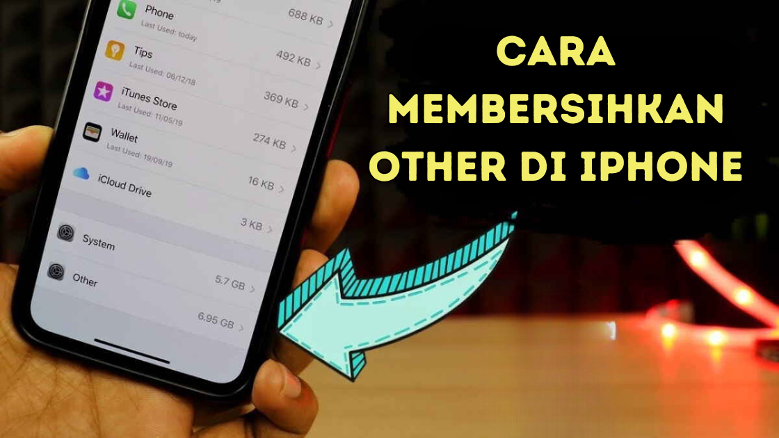 Cara Membersihkan Other di iPhone