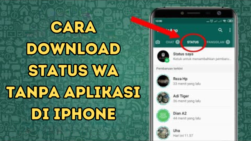 Cara Download Status WA Tanpa Aplikasi