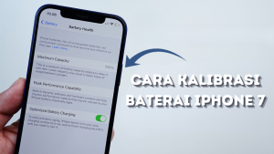 Cara Kalibrasi Baterai iPhone Tujuh