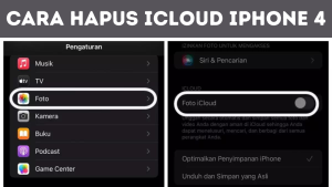 Cara Hapus iCloud iPhone Empat