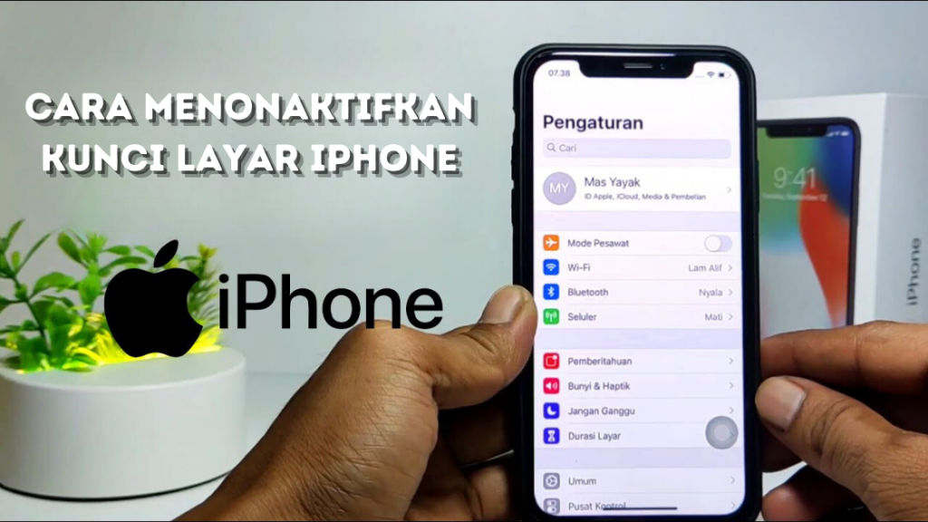 Cara Menonaktifkan Kunci Layar iPhone